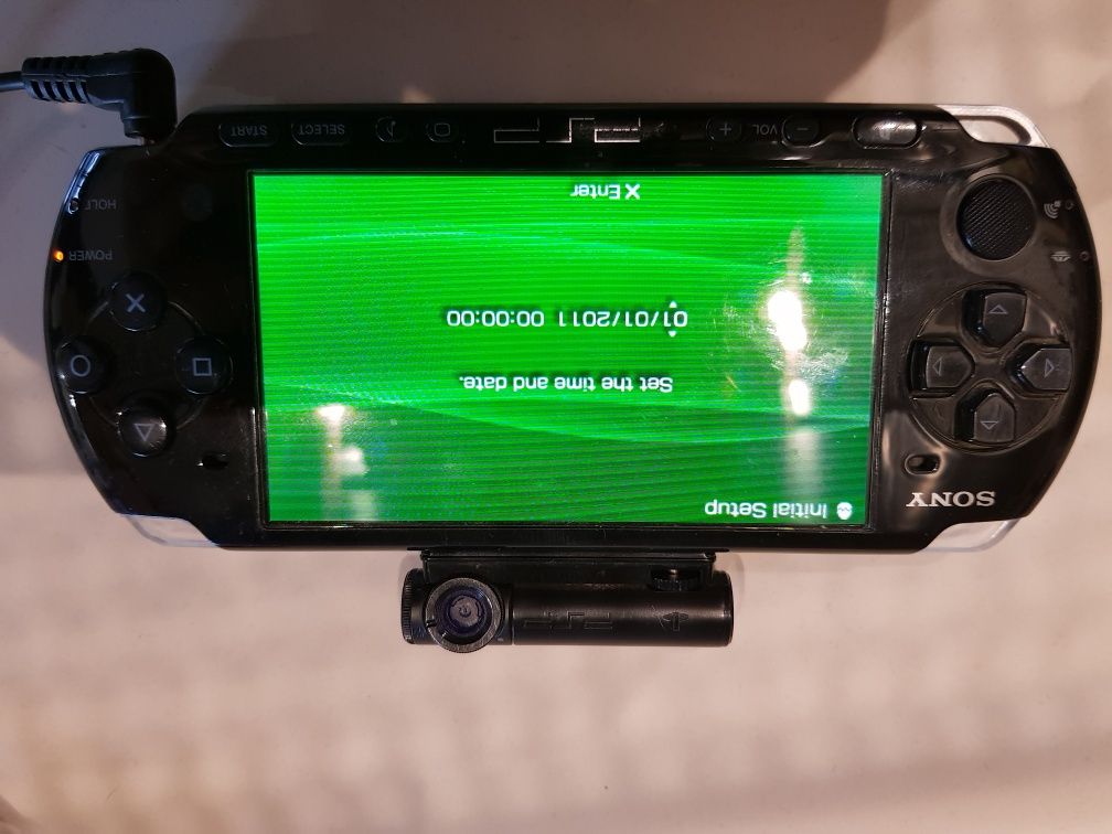 Sony PSP z kamerą.