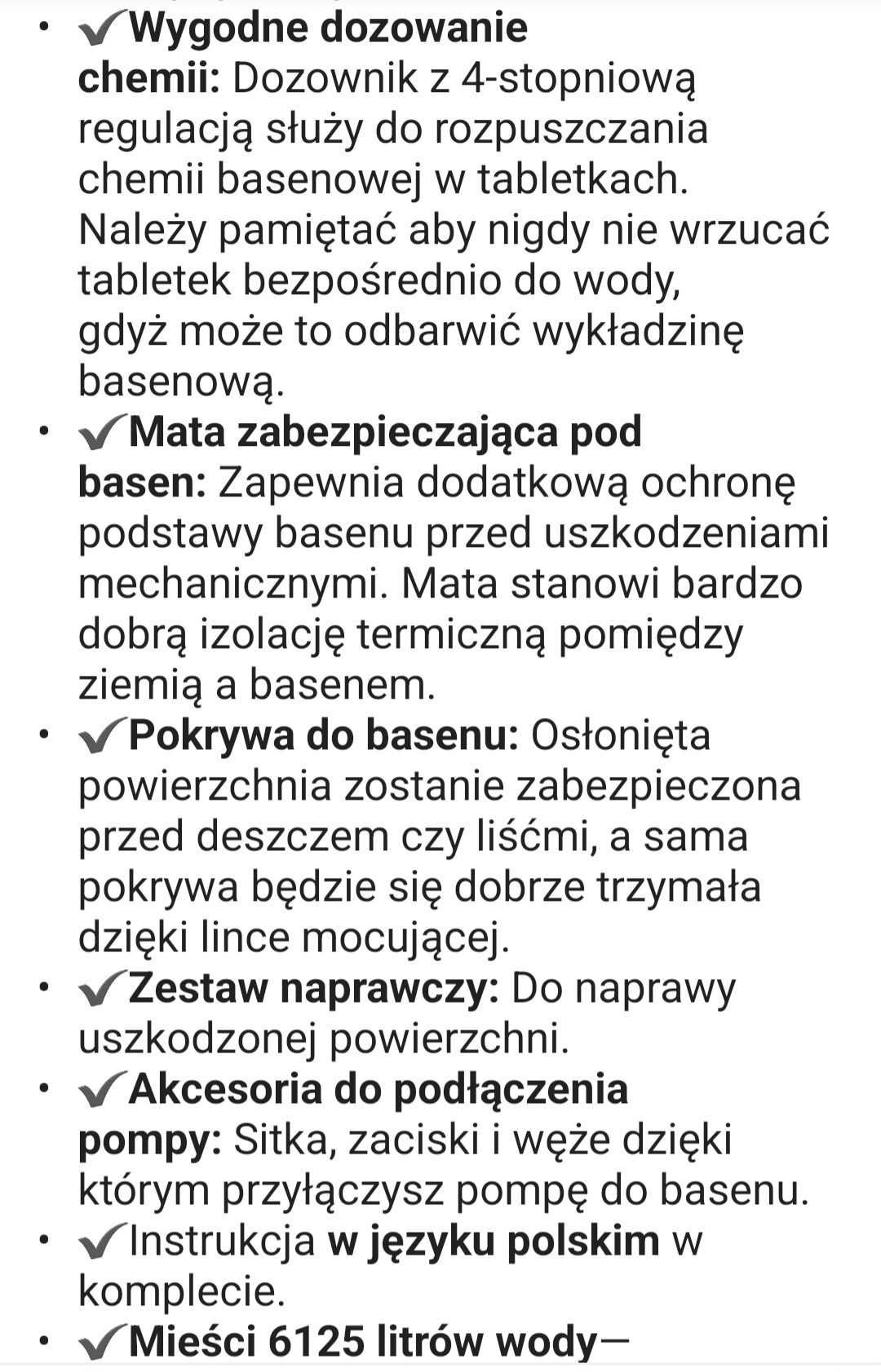 Do sprzedania Basen Stelażowy avenll 3,66 × 76 cm  1 raz użyty