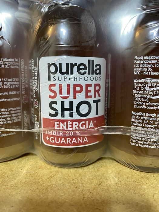 Shoty energia guarana 36 szt