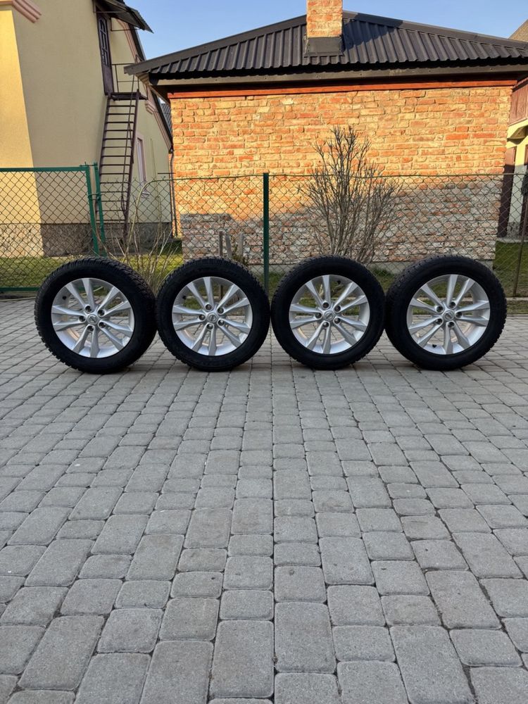 Колеса диски Nissan Qashqai r16 5/114,3 215/55/r16 зима