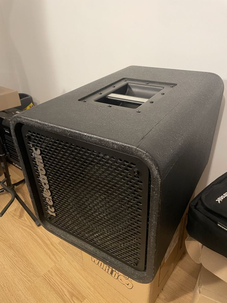 Wzmacniacz basowy TC Electronic RH450 i kolumna RS112