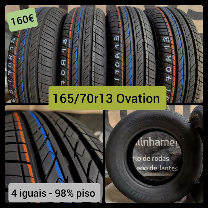 Pneus seminovos 135/80r13 155/70r13  165/70r13