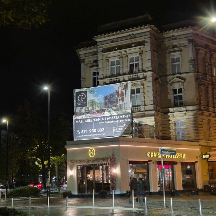 Nośnik reklamowy, billboard, aleja Wojska Polskiego, Deptak Bogusława.