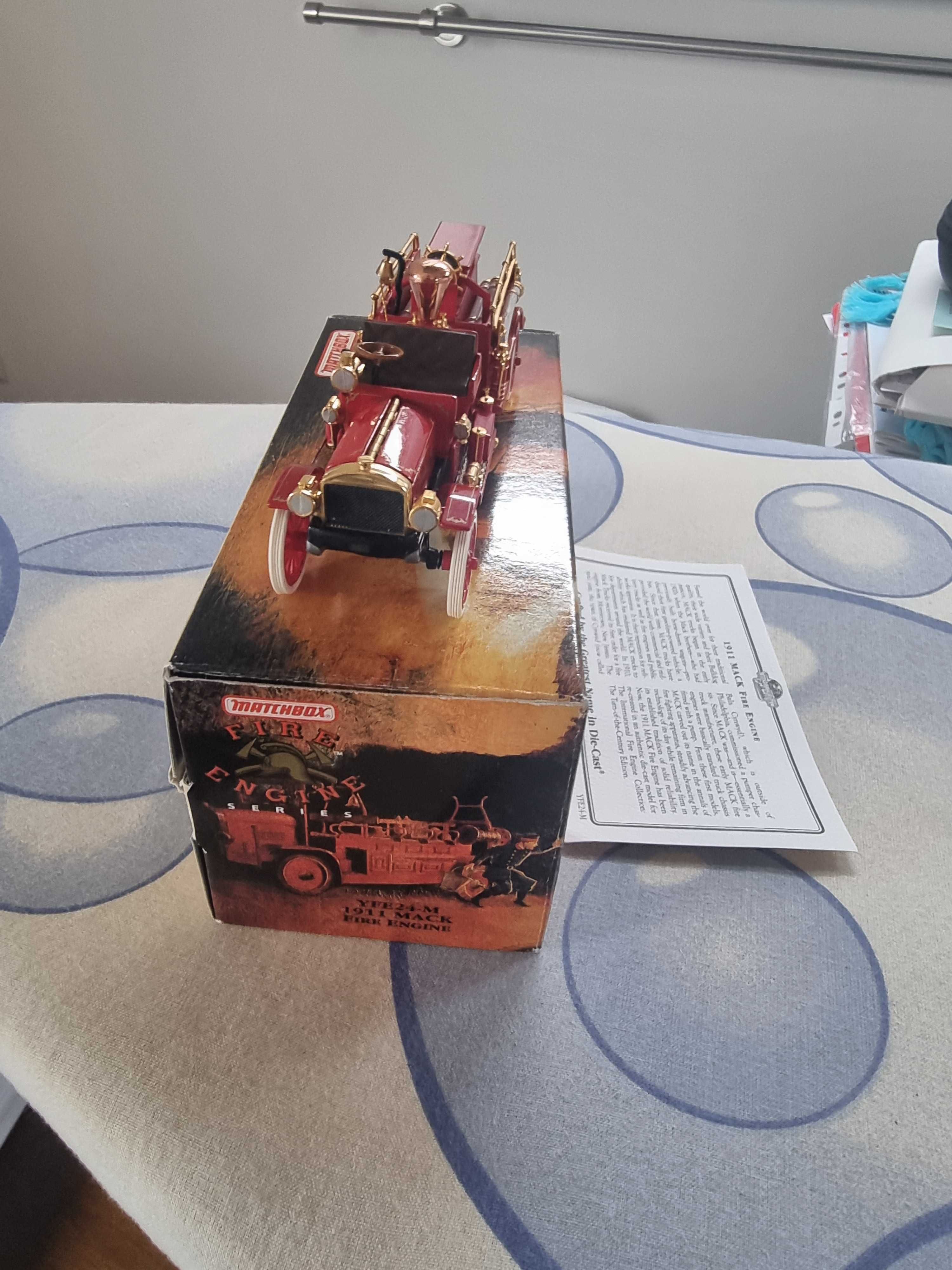 Matchbox models of yesteryear limited fire engine collection