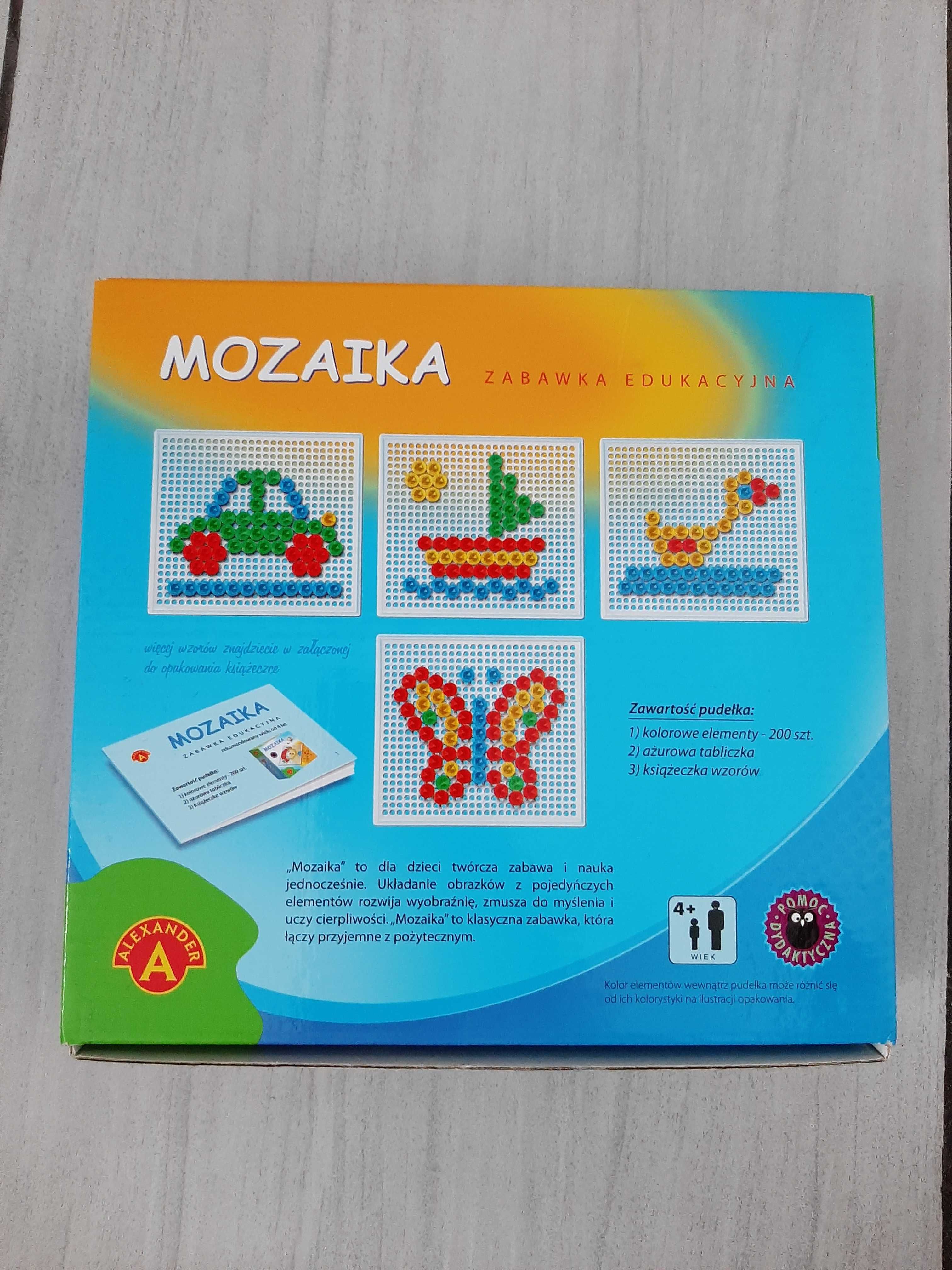 zabawka edukacyjna Mozaika