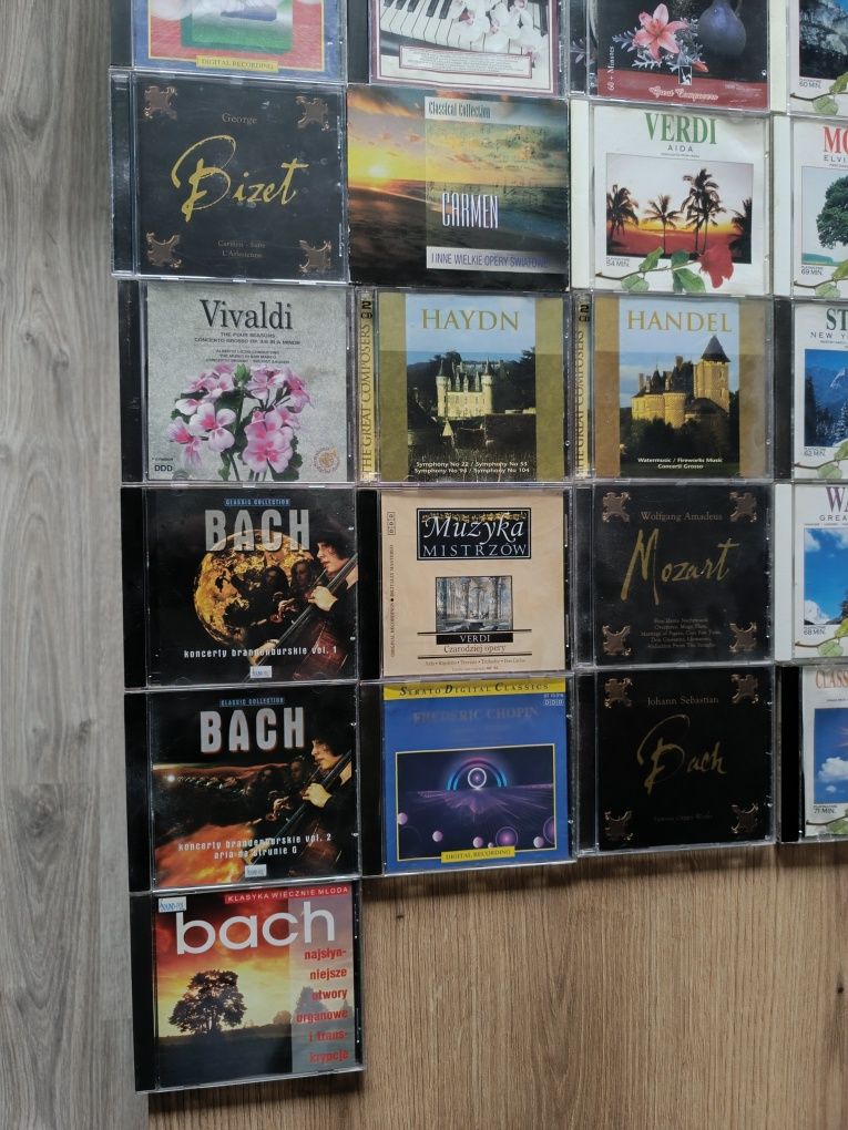 Płyty CD muzyka klasyczna, pop, disco