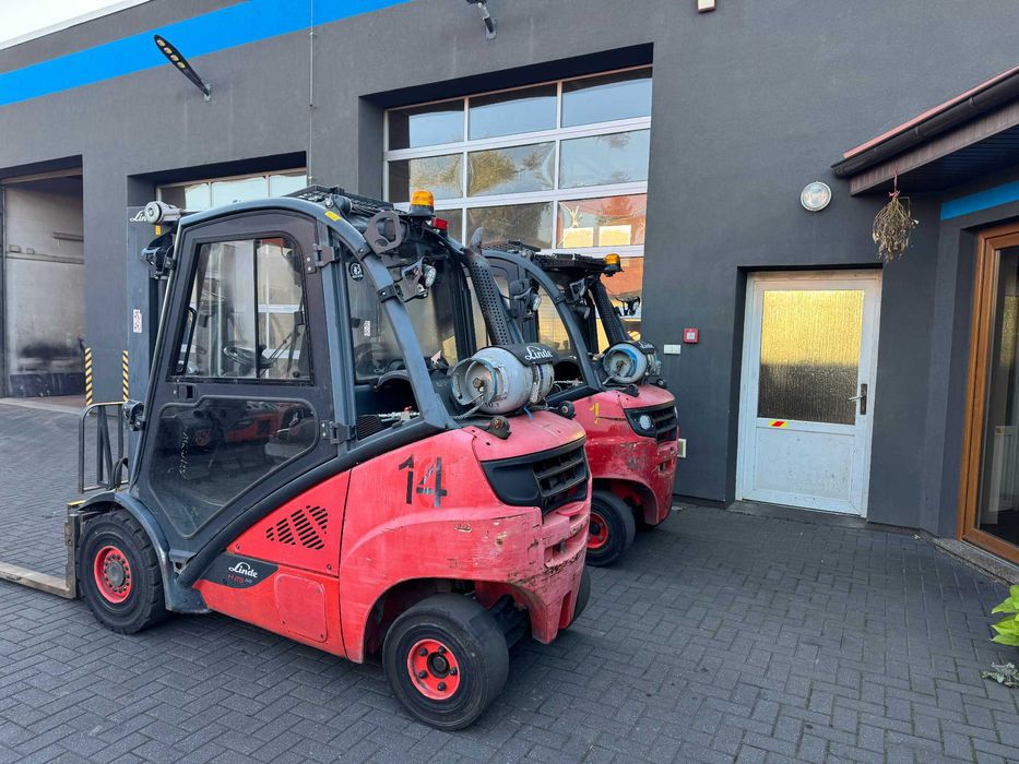 Wózek widłowy Linde H25T-02600 rok 2018 TRIPLEX WOLNY SKOK KABINA 747