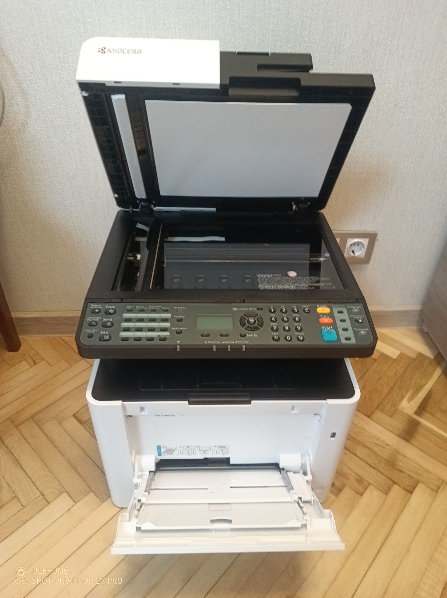 Кольоровий лазерний БФП А4 Kyocera ECOSYS M5521cdw з Wi-Fi