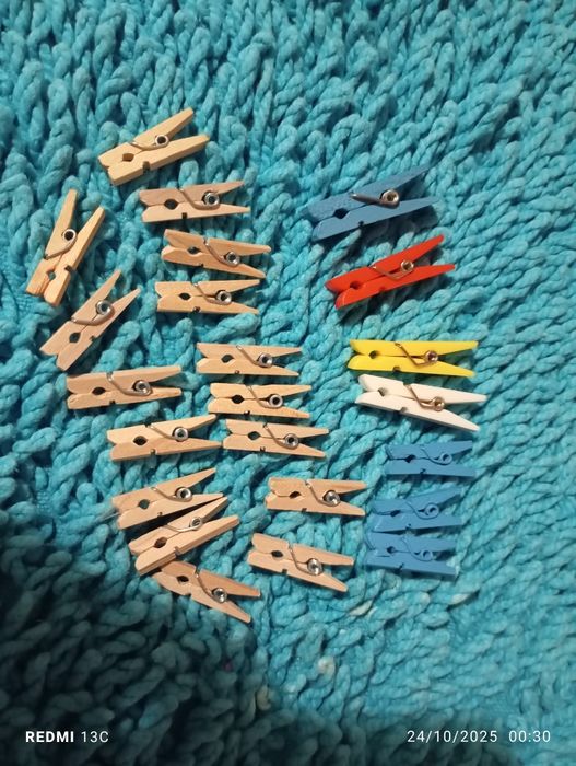 Mini molinhas em madeira