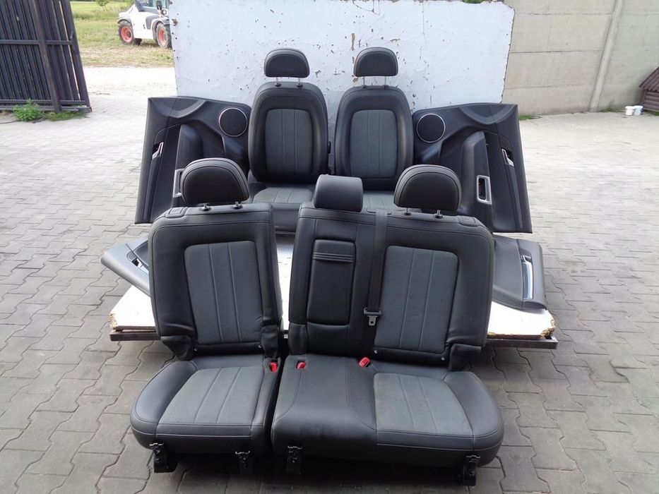 FOTELE SIEDZENIA PÓŁSKÓRA GRZANE OPEL ANTARA