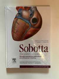 Atlas anatomiczny Sobotta klatka piersiowa, brzuch; nowy, folia