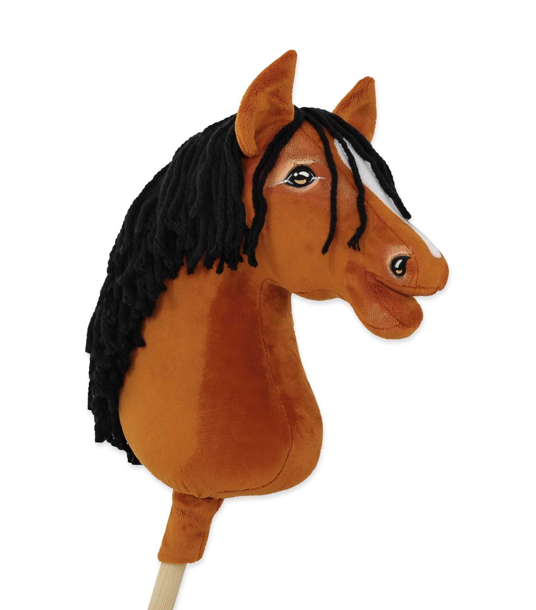 Hobby Horse Duży koń na kiju Premium - jasnogniady II A3!