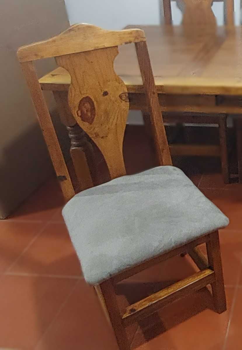 Mesa Sala + 6 Cadeiras