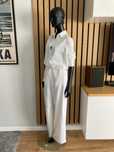 ZARA Komplet koszula i spodnie satynowe r. M ref. 8366/966 i 8411/712