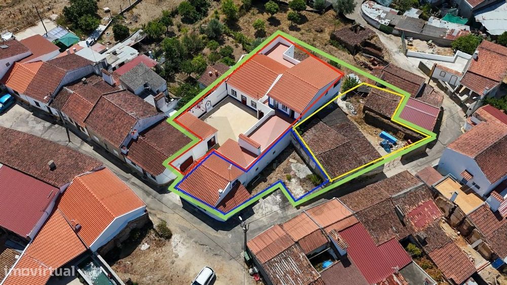 Conjunto de 3 Propriedades no Cadafaz, Gavião: Moradia Principal + T2+