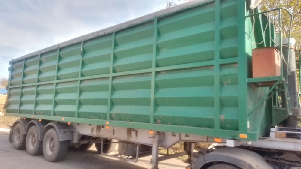 Причіп самоскид,осі SAF,двійна напіврисора,наклепаний,вали зроблені