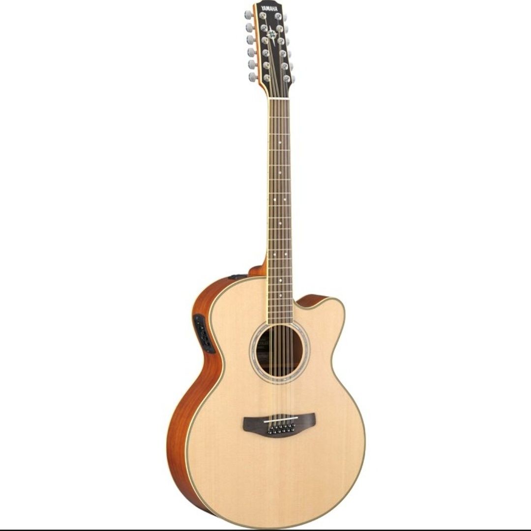 Yamaha CPX700-12 Guitarra acústica ( troco por pickups, Guitarra pedal