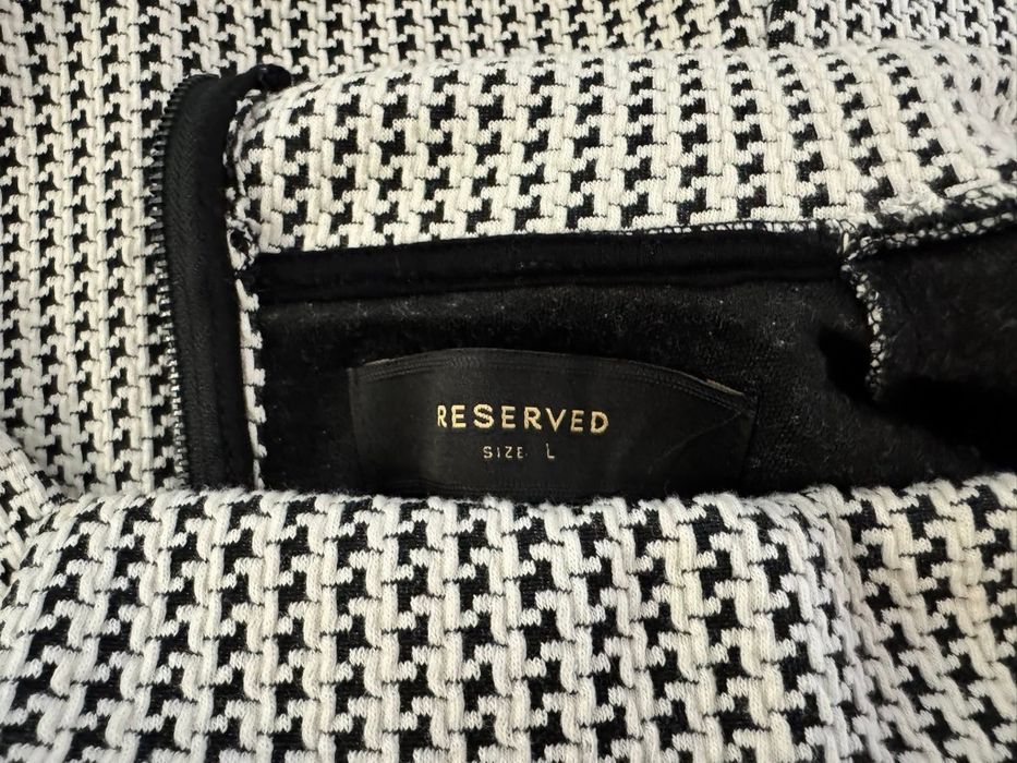Reserved sukienka pepitka | rozmiar L