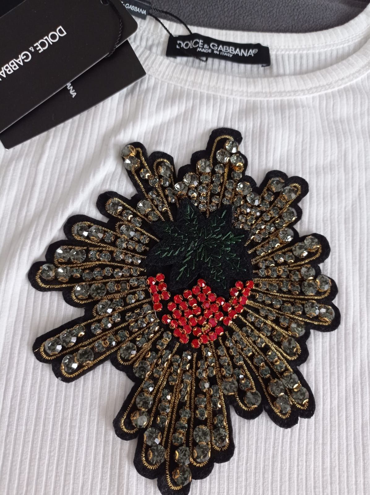 Dolce Gabbana bokserka tshert koszulka