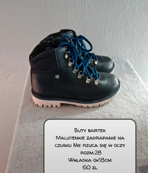 Buty ocieplane bartek