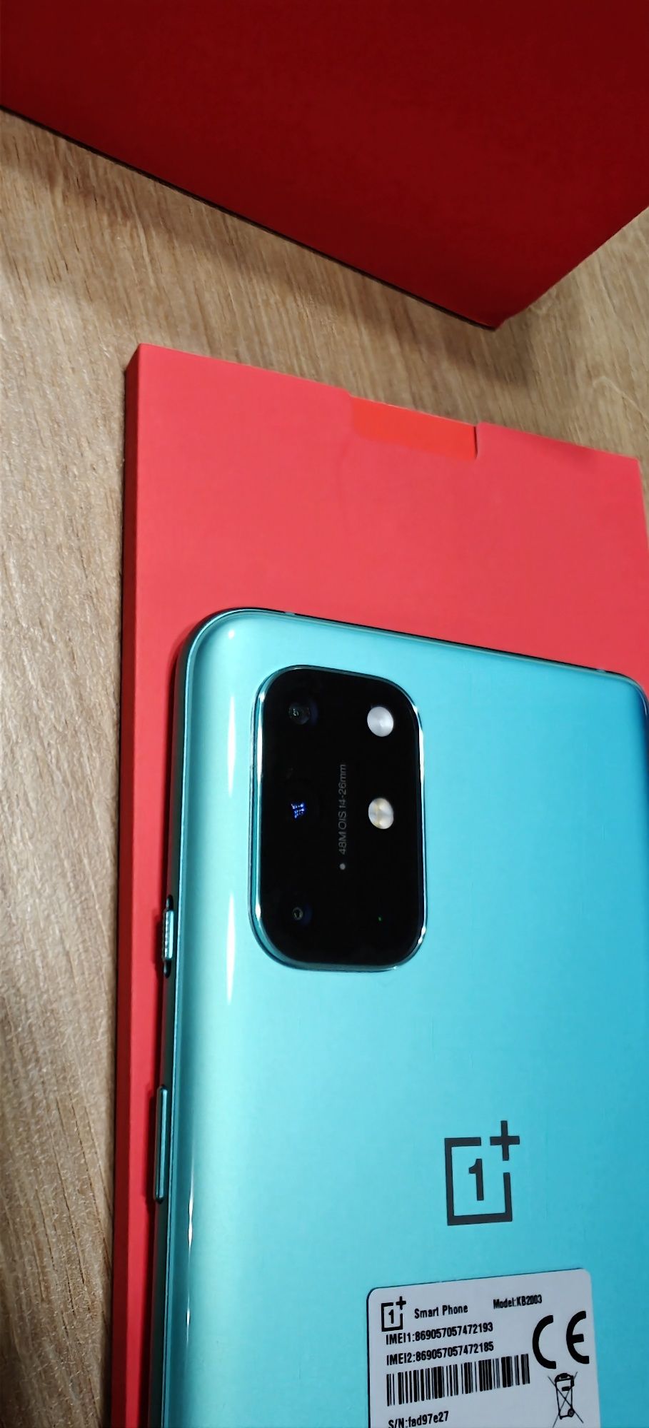 Oneplus 8T 12/256 aquamarine green, praktycznie nowy