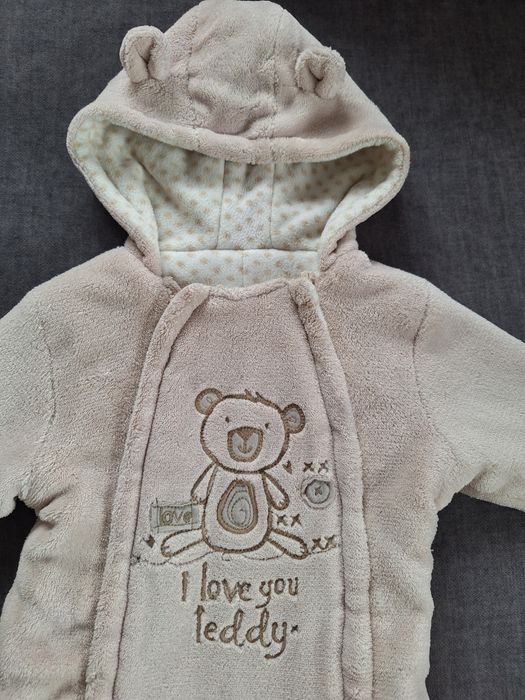 Kombinezon niemowlęcy r. 68 74 ocieplany