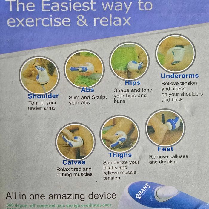 Масажер для тіла Relax and Spin Tone H0238 Релакс iC227