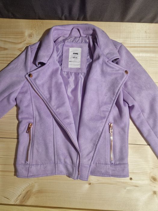 Kurtka dziewczęca sinsay ramoneska fiolet