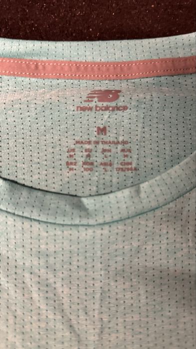 Camiseta New Balance Dry Tamanho M – Excelente para esportes