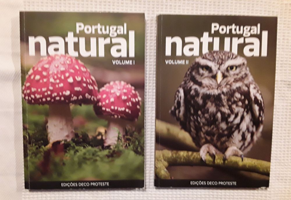 Livros Deco Proteste - Portugal Natural volume I e II