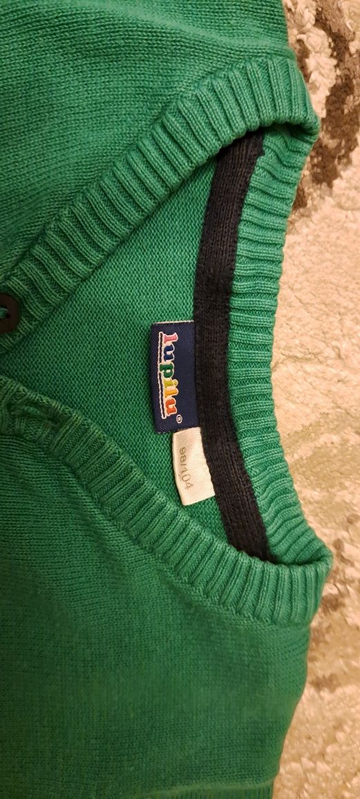 Zestaw trzy swetry bluza kaptur chłopiec dziecko 98/104 coccodrillo sm