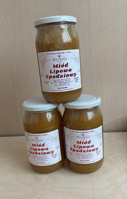 Miód lipowo spadziowy 3kg