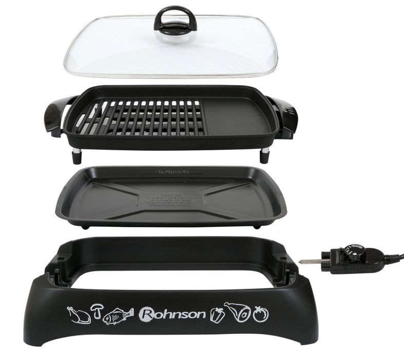 Неймовірний гриль Rohnson healthy grill новий, привезений з Греції