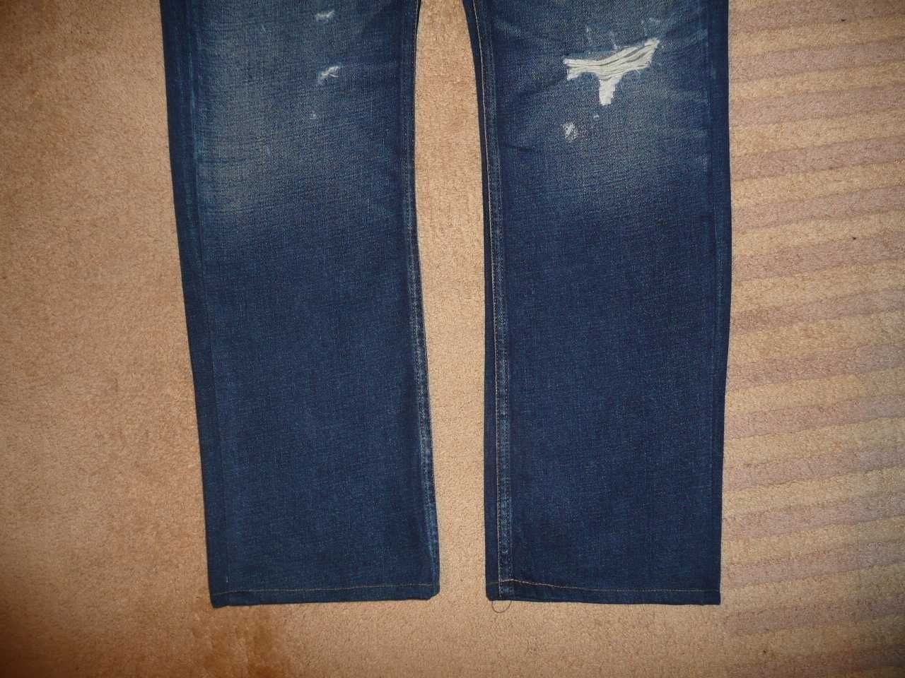 Spodnie dżinsy HOLLISTER W31/L30=43,5/103cm jeansy
