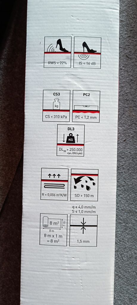 Podkład pod panele Arbiton Multiprotec 1000 do ogrzewania podłogowego