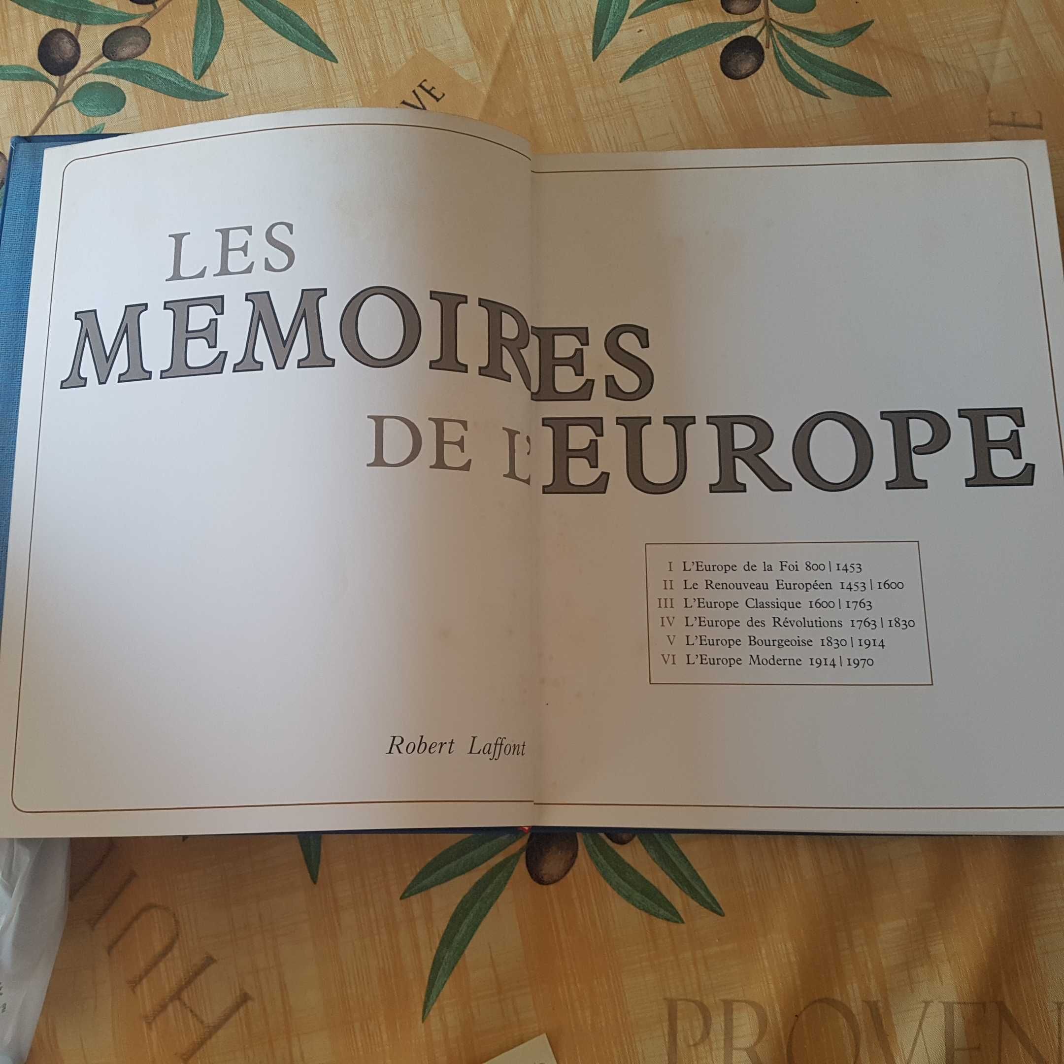 Enciclopédia "Les Memoires de L' Europe"