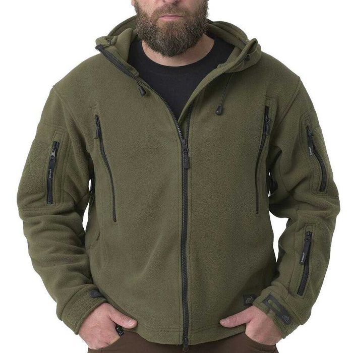 HELIKON Bluza PATRIOT Double Fleece Olive Green Różne rozmiary