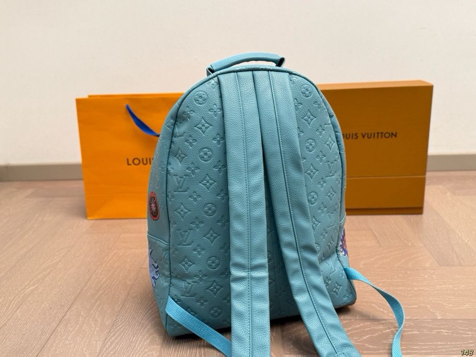 Louis Vuitton Multipocket virgil abloh рюкзак голубой мужской унисекс