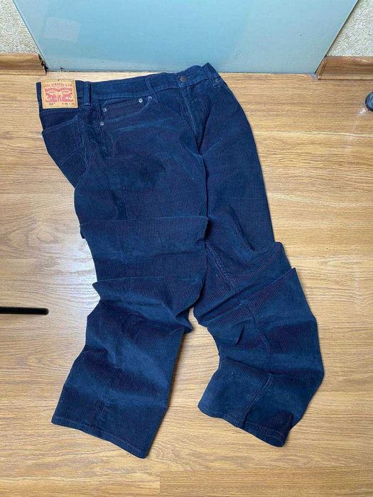 Комфортные Тёплые Зимние Штаны(Джинсы)Брюки Левайс(Levis)Вельветовые