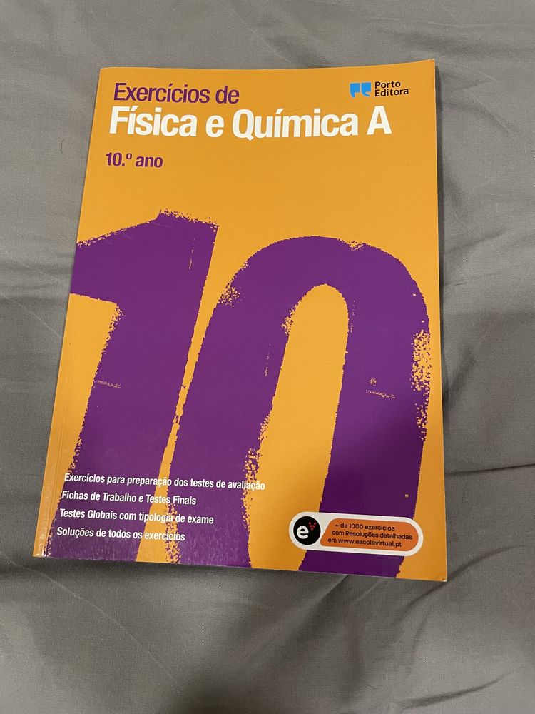 Livro de preparação para exame 10 ano