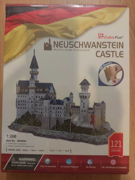 Puzzle 3D Neuschwanstein Castle_embalado