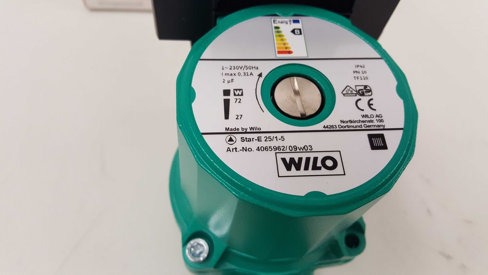 Pompa obiegowa Wilo Star-E25/1-5  Nowa  do Centralnego ogrzewania CO