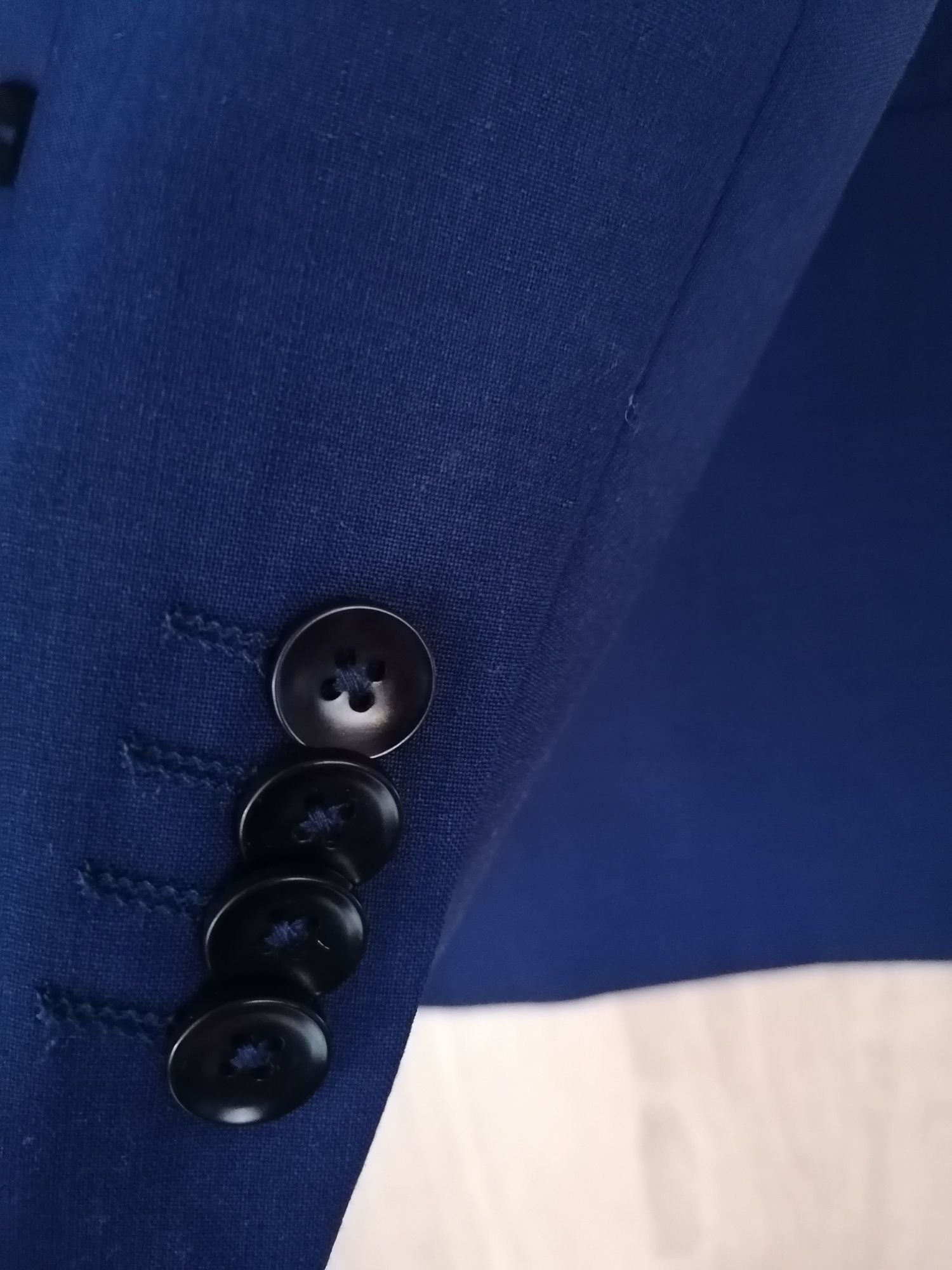 Garnitur nowy kobalt Esprit Slim rozmiar 50