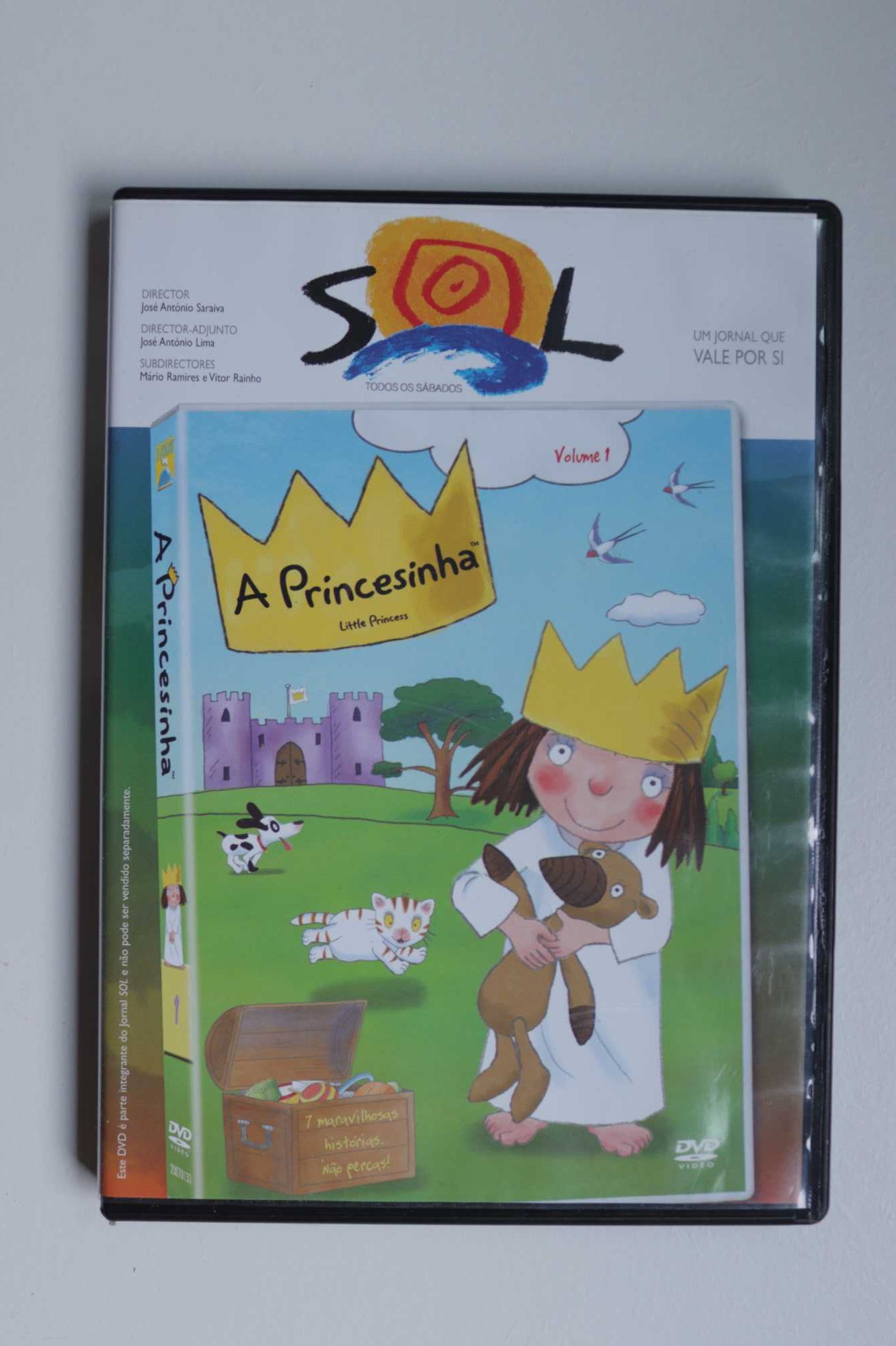 DVDs vintage "A Princesinha"