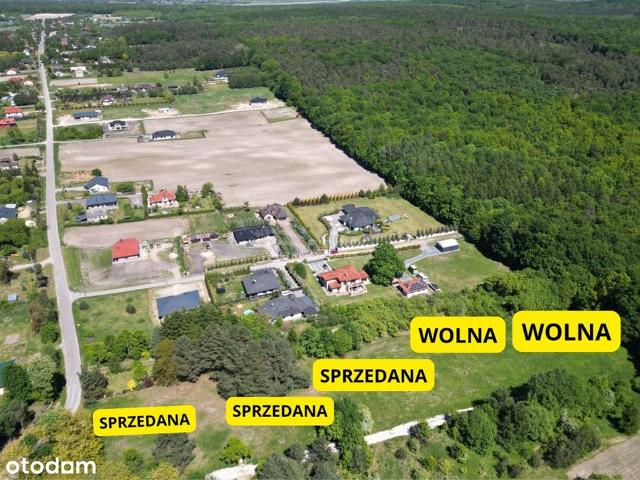 Piękne działki budowlane w Janowie - kolo Chełma