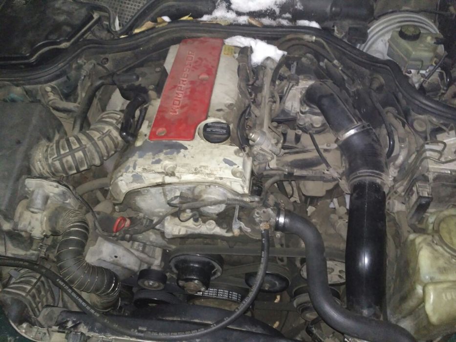 Мерседес Двигатель м111 2.0 2.3 компрессор. Полтава