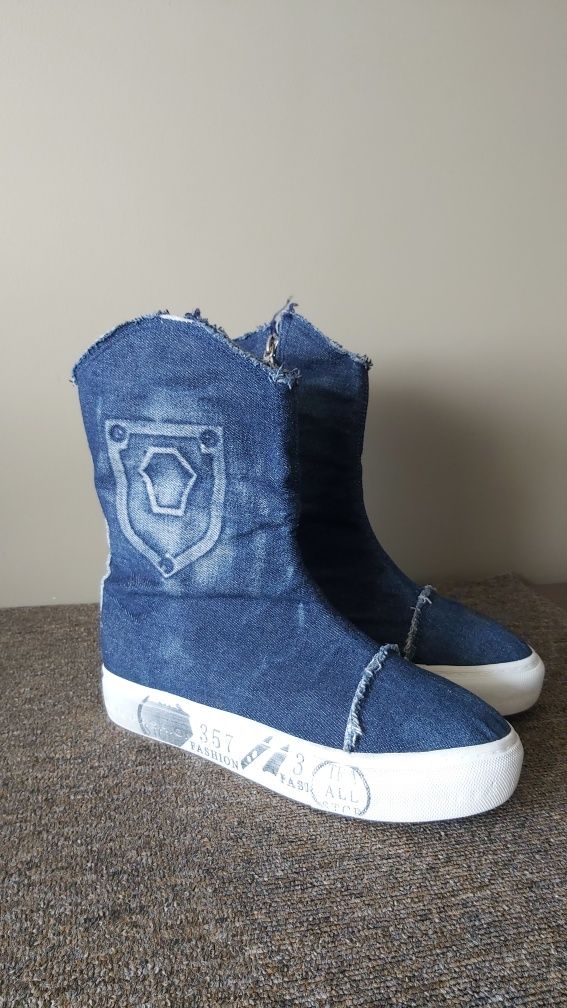 Buty trampki jeansowe rozmiar 37 Bella Star