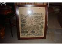 Quadro antigo com assinatura do pintor
