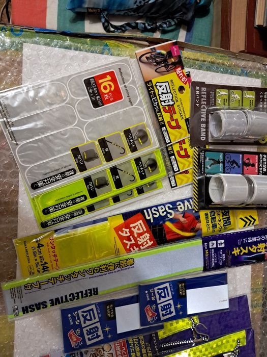 Светоотражаюшие ленты, браслеты, наклейки