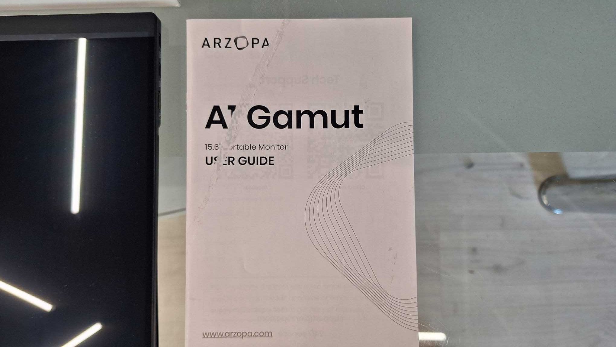 Przenośny monitor ARZOPA A1 Dotykowy 15,6"